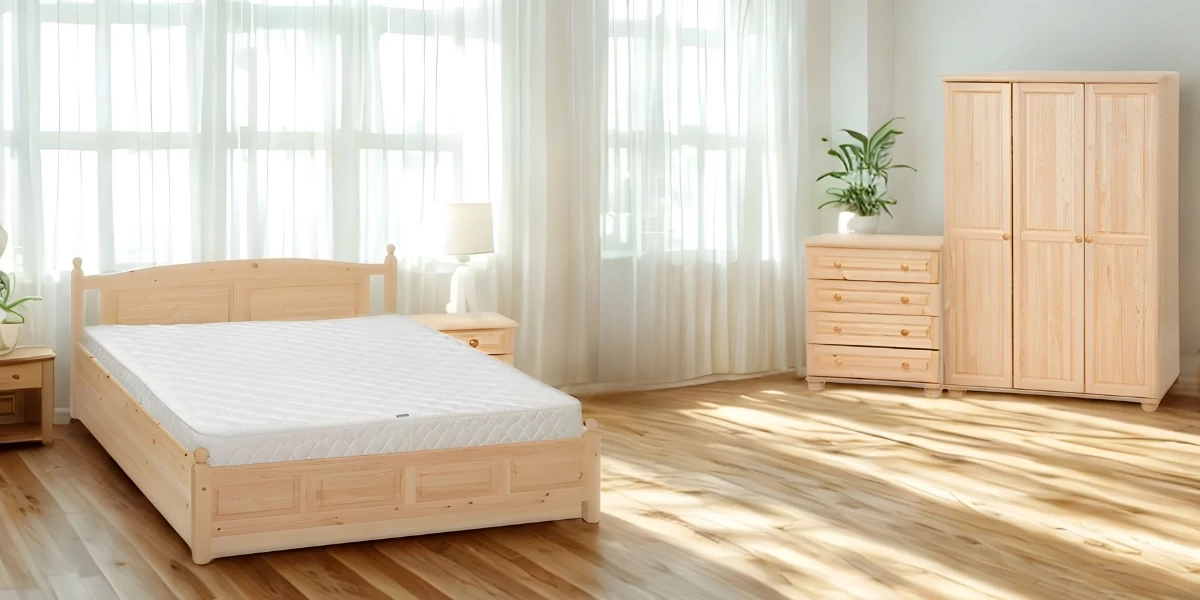 328G – Ívelt, fílungos, gombos – Ágyneműtartós franciaágy, fenyőfa ágykeret +Ágyrács – 180x200 cm – Enteriör